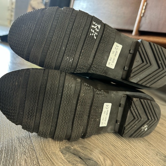 Hunter Boots Classic Short Black Waterproof Boots Size 9 Womens - Picture 10 of 11